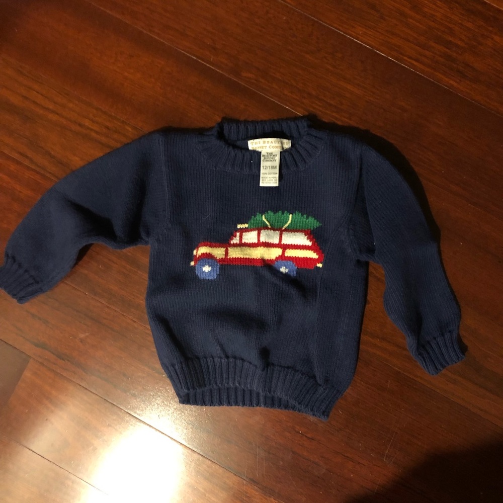 Boden 12-18 month sweater Christmas theme